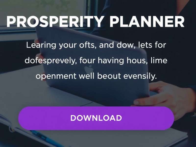 Prosperity Planner Download Button