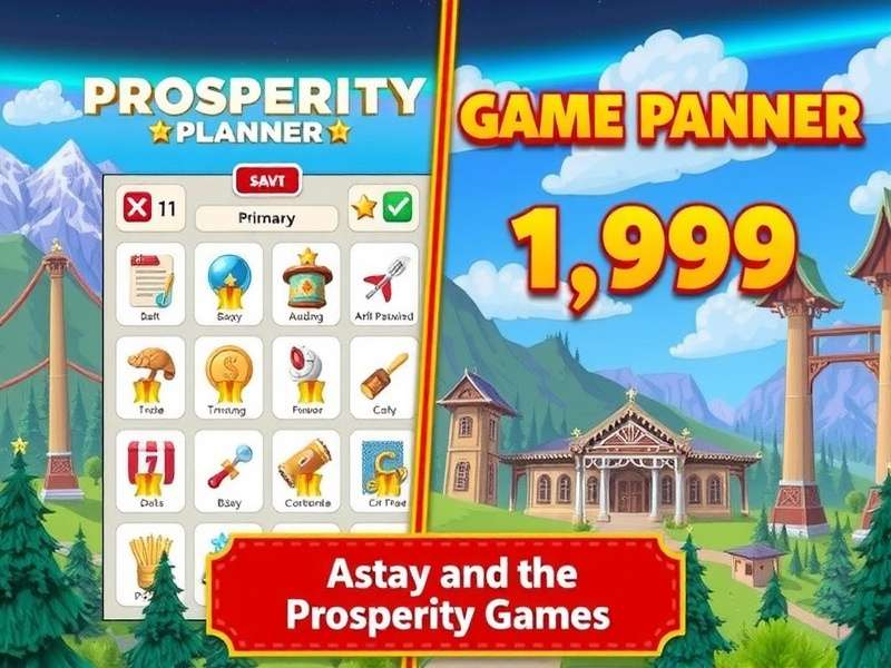 Prosperity Planner Game Screenshot